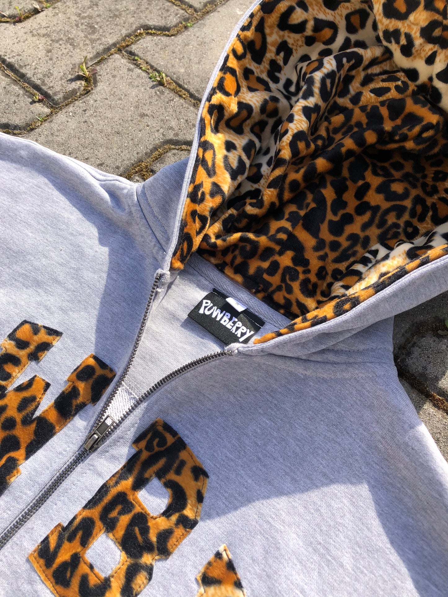Leopard Zip Hoodie