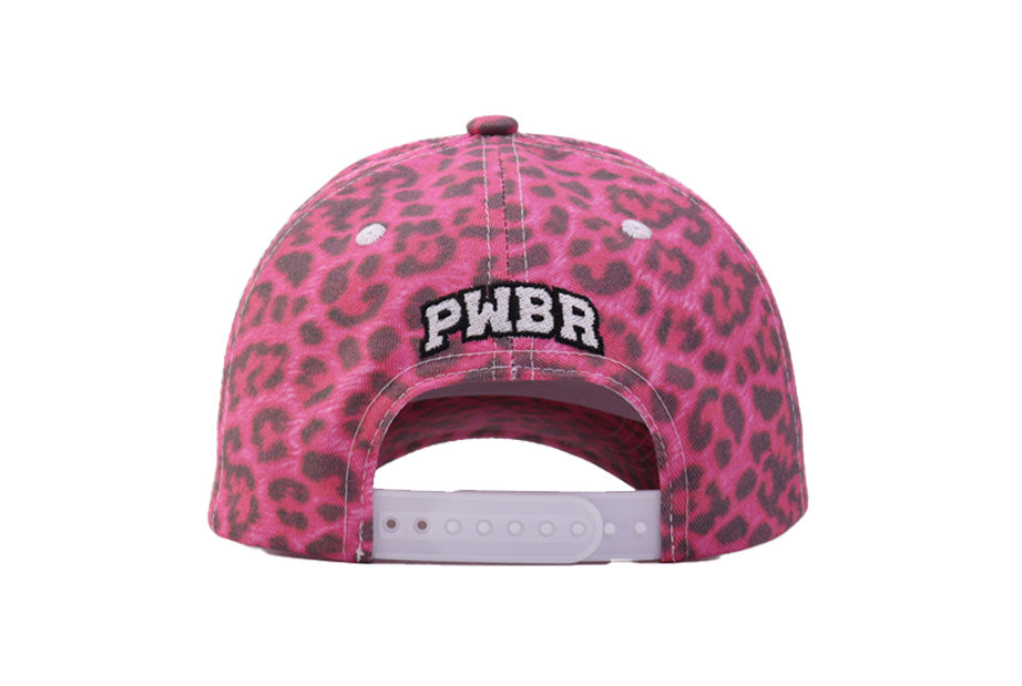 Pink Leopard Cap