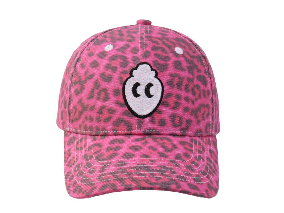 Pink Leopard Cap