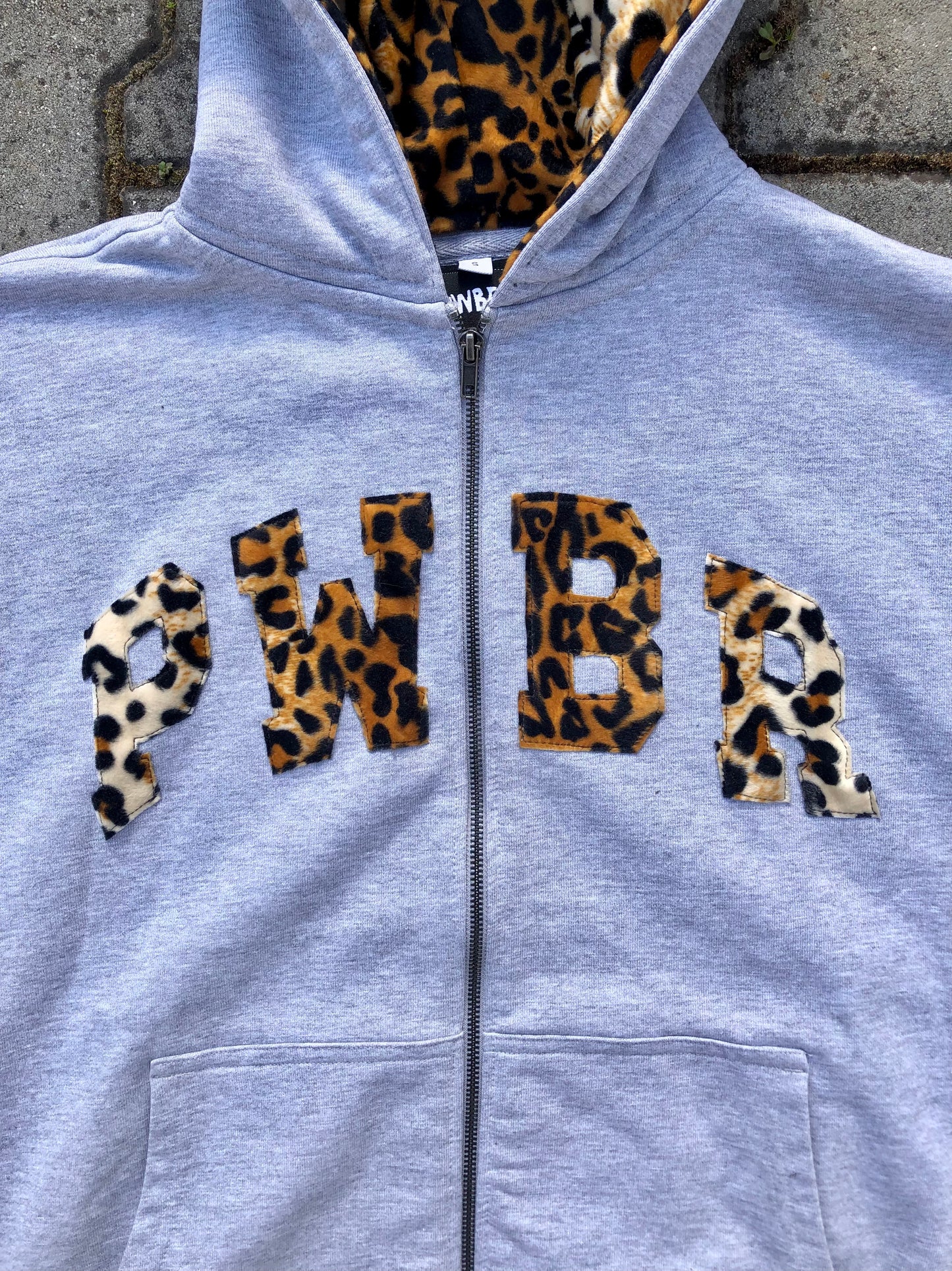 Leopard Zip Hoodie