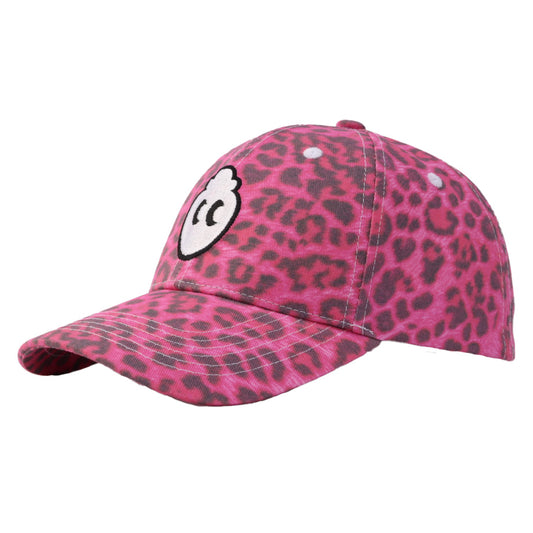 Pink Leopard Cap
